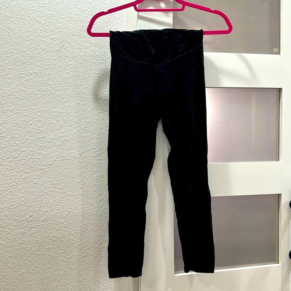 Motherhood maternity black leggings